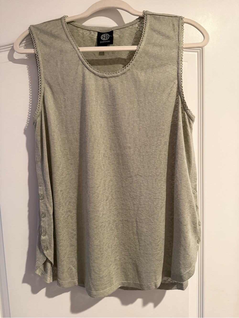 Bobeau Light Green Tank XL NWOT